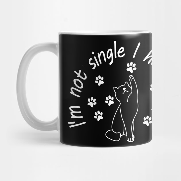 I'm not single I have a cat by Snoozy